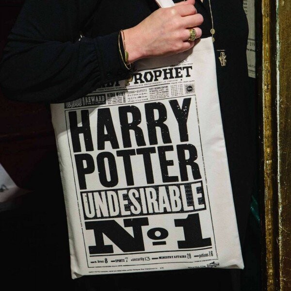 BOLSA TELA DAILY PROPHET MINALIMA HARRY POTTER