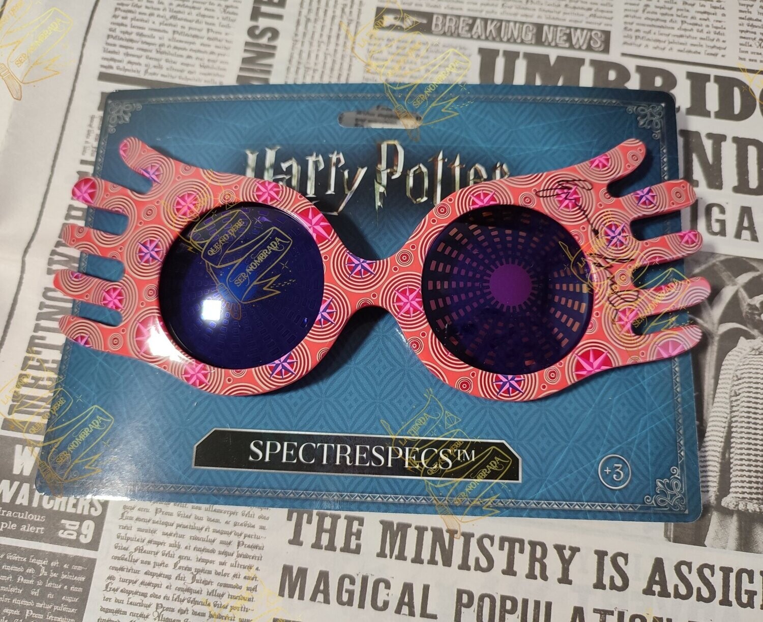REPLICA ESPECTROGAFAS FIRMADAS POR LUNA LOVEGOOD (EVANNA LYNCH)