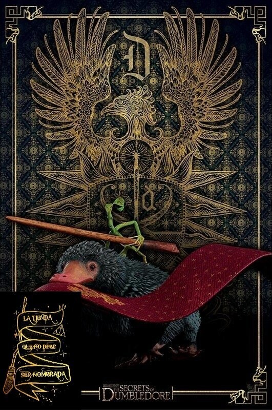POSTER NIFFLER & PICKETT ANIMALES FANTASTICOS Y LOS SECRETOS DE DUMBLEDORE