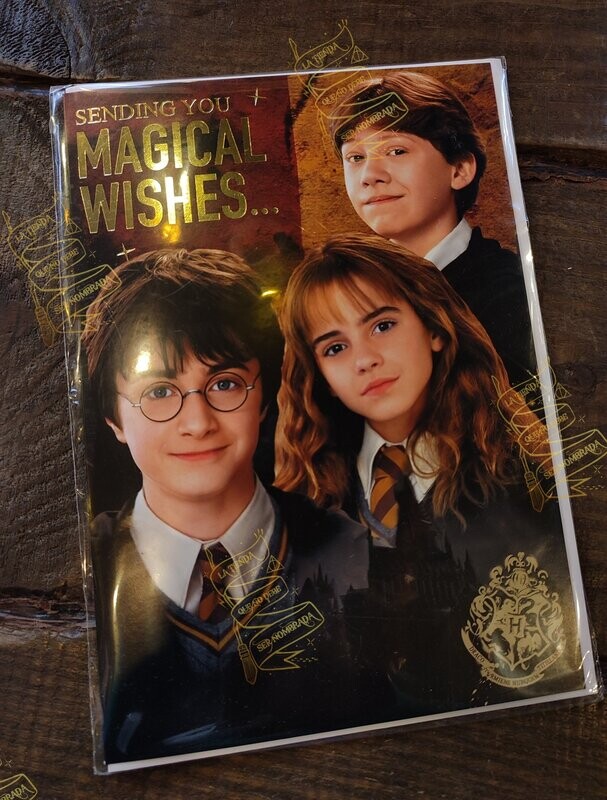 POSTAL CUMPLEAÑOS HARRY POTTER
