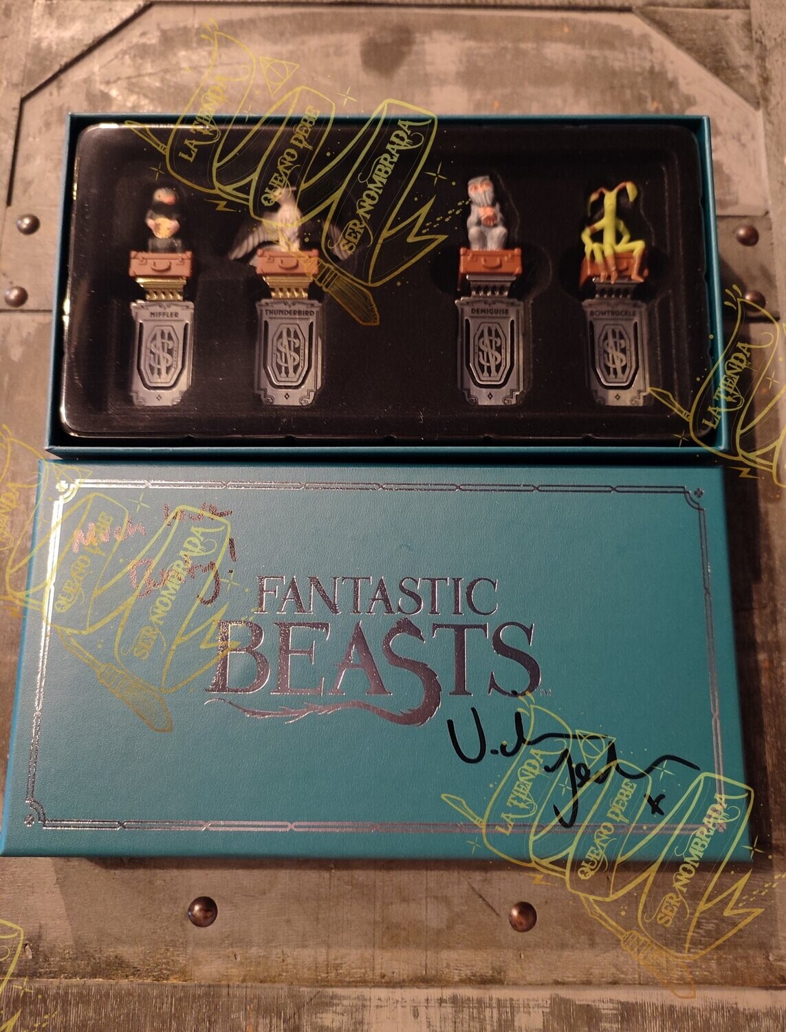 MARCAPAGINAS CRIATURAS MAGICAS FIRMADOS POR BUNTY (VICTORIA YEATES)