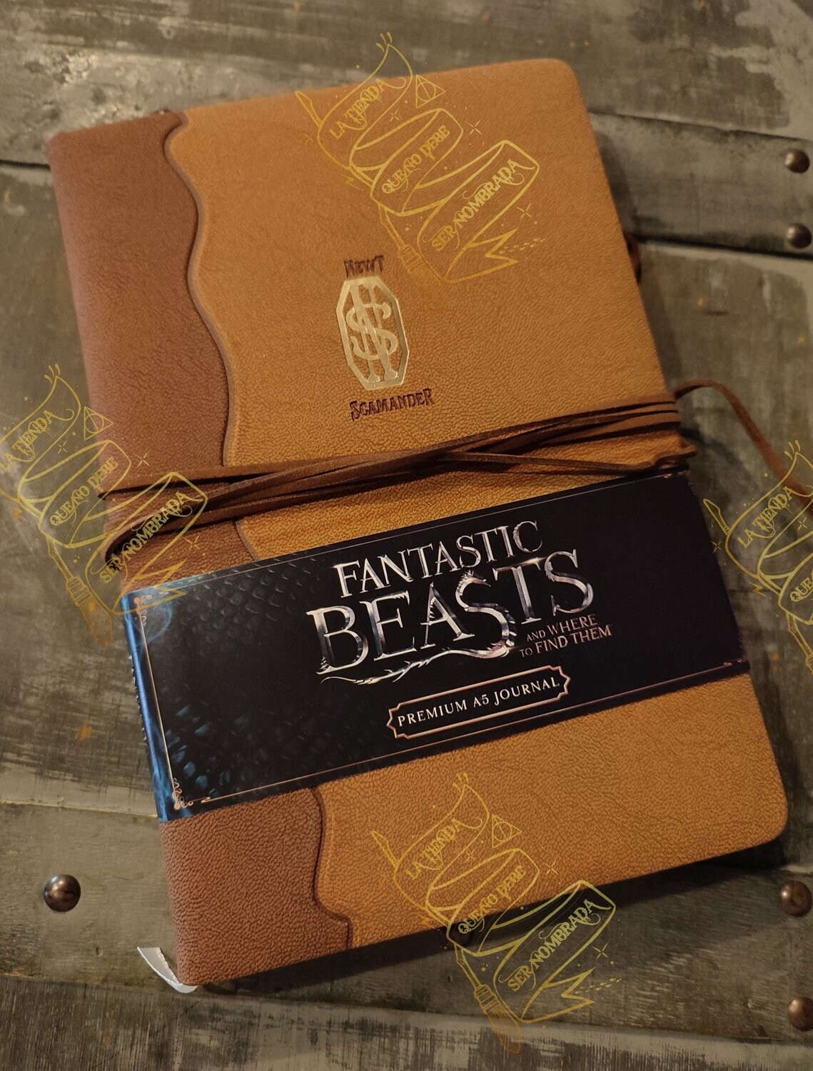 DIARIO NEWT SCAMANDER FIRMADO POR BUNTY (VICTORIA YEATES)