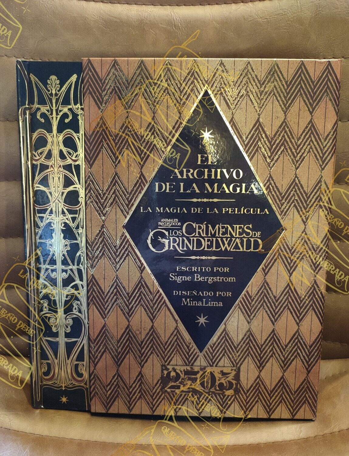 LIBRO EL ARCHIVO DE LA MAGIA FIRMADO EN DOS PÁGINAS POR BUNTY (VICTORIA YEATES)