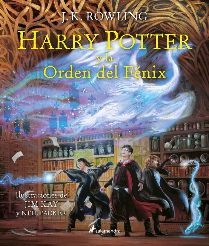 HARRY POTTER Y LA ORDEN DEL FENIX EDICION ILUSTRADA