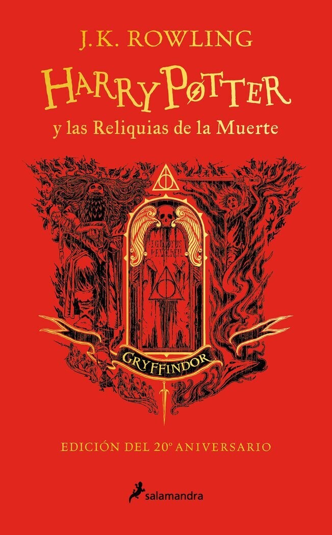 HARRY POTTER Y LAS RELIQUIAS DE LA MUERTE 20º ANIVERSARIO GRYFFINDOR