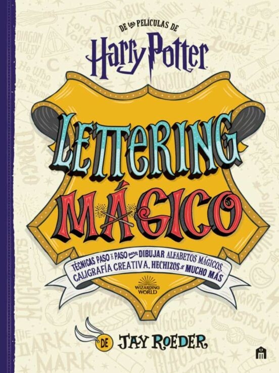 HARRY POTTER LETTERING MAGICO