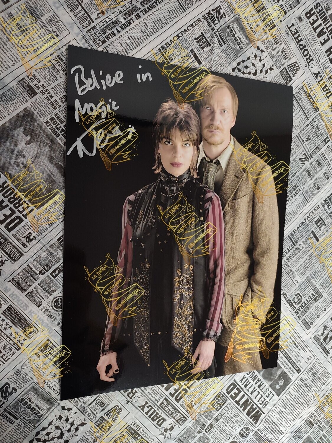 FOTOGRAFIA NYMPHADORA & LUPIN FIRMADA POR NYMPHADORA TONKS (NATALIA TENA)