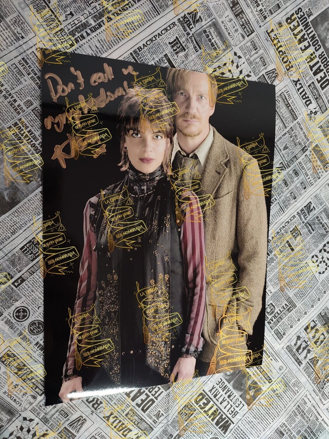 FOTOGRAFIA NYMPHADORA & LUPIN FIRMADA POR NYMPHADORA TONKS (NATALIA TENA)
