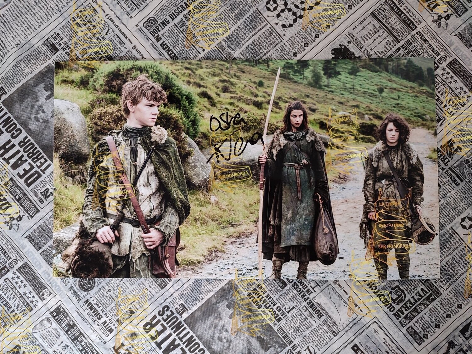 FOTOGRAFIA JUEGO DE TRONOS FIRMADA POR OSHA (NATALIA TENA)