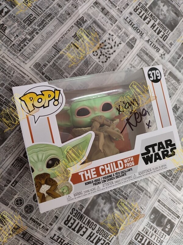FUNKO POP Nº 379 THE CHILD STAR WARS FIRMADO POR XI´AN (NATALIA TENA)
