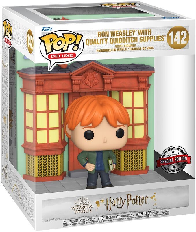 FIGURA RON WEASLEY WITH QUALITY QUIDDITCH Nº142 SPECIAL EDITION SUPPLIES HARRY POTTER FUNKO POP