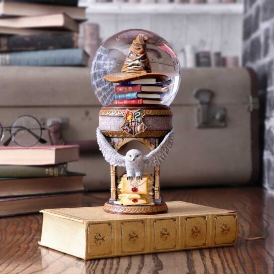 BOLA NIEVE COLEGIO HOGWARTS HARRY POTTER