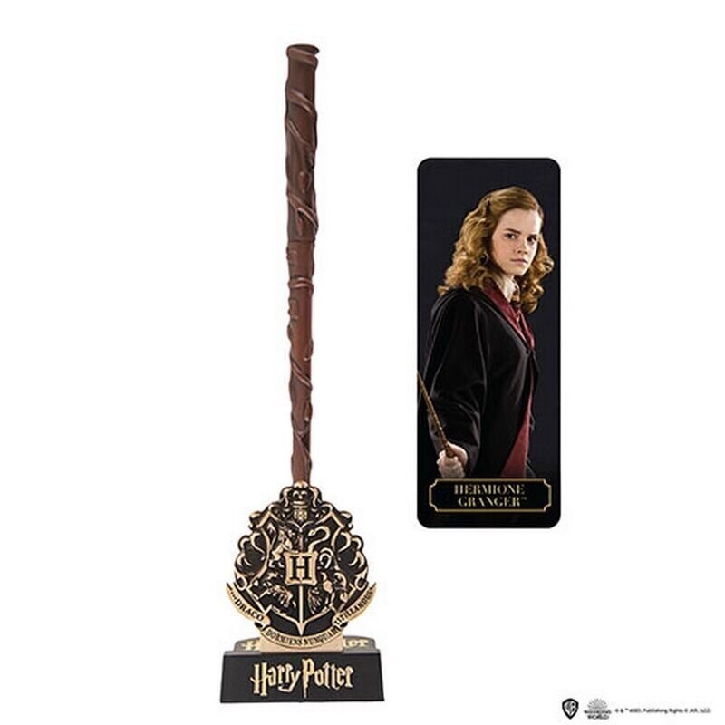 VARITA BOLIGRAFO HERMIONE GRANGER C/SOPORTE VARITA HARRY POTTER CINE REPLICAS