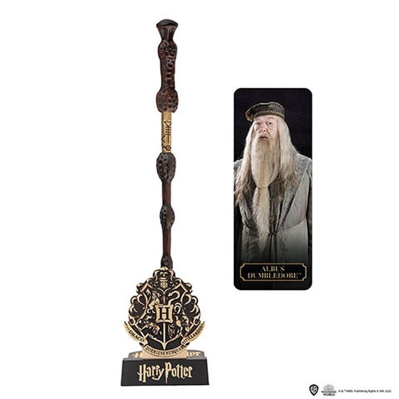 VARITA BOLIGRAFO ALBUS DUMBLEDORE C/SOPORTE VARITA HARRY POTTER CINE REPLICAS