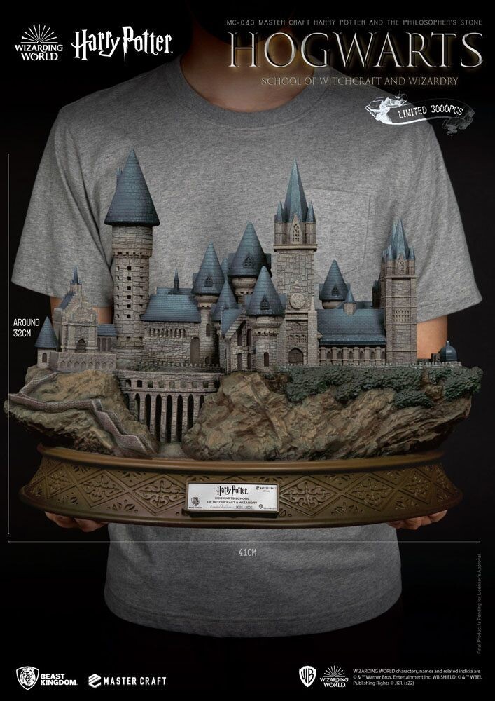 ESTATUA COLEGIO DE HOGWARTS EDICION LIMITADISIMA HARRY POTTER