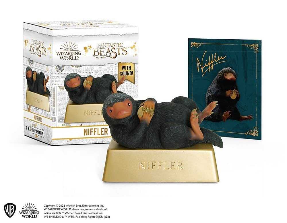 FIGURA MINIATURA  NIFFLER SONIDOS HARRY POTTER