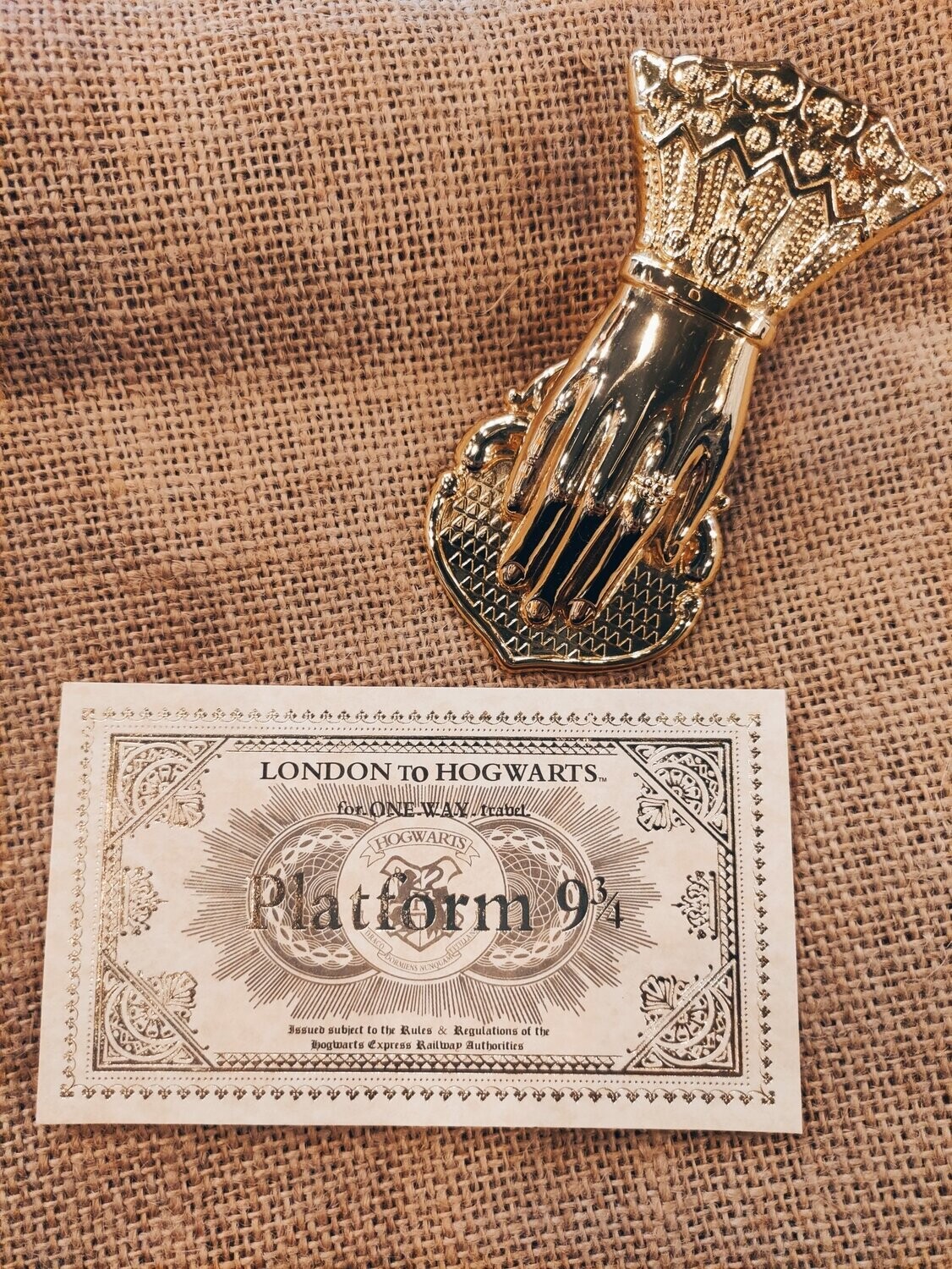 REPLICA BILLETE TREN PLATFORMA 9 3/4 UNIDAD