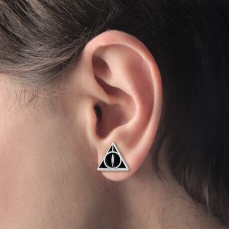 PENDIENTES RELIQUIAS DE LA MUERTE HARRY POTTER THE CARAT SHOP