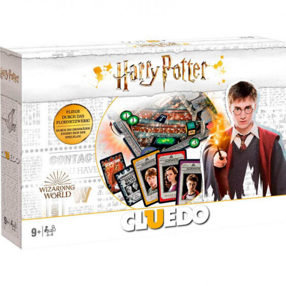 JUEGO CLUEDO HARRY POTTER EDICION BLANCA CASTELLANO