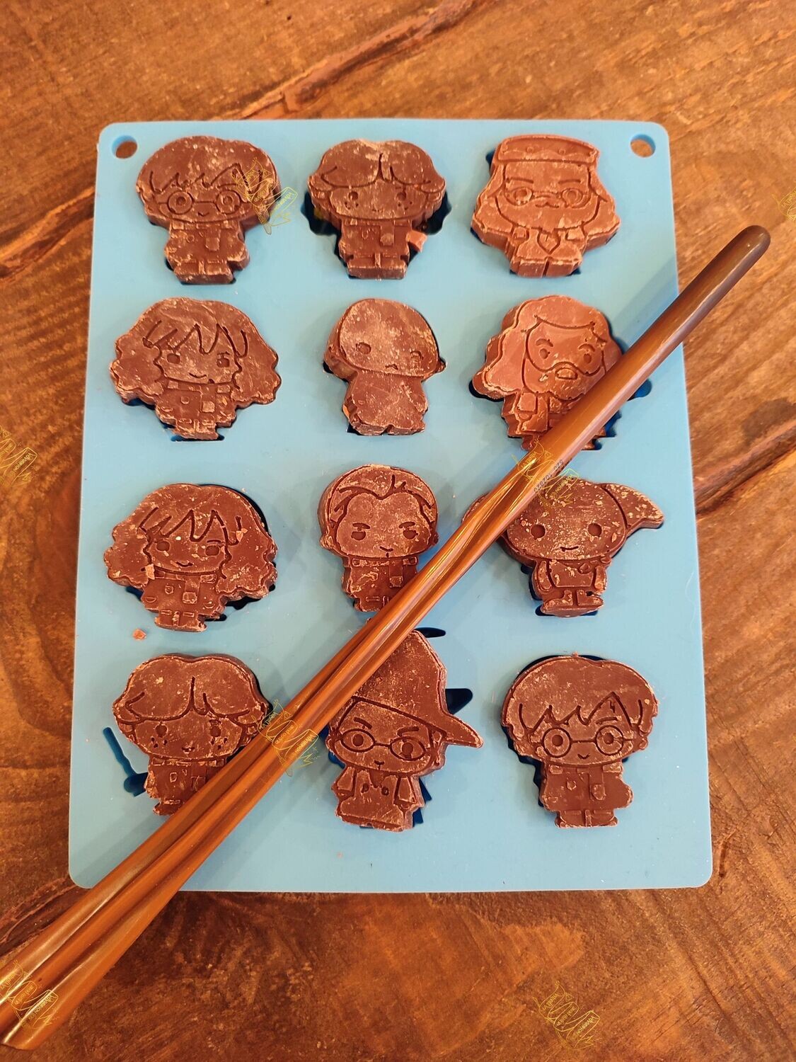 MOLDE SILICONA PERSONAJES HARRY POTTER CINE REPLICAS