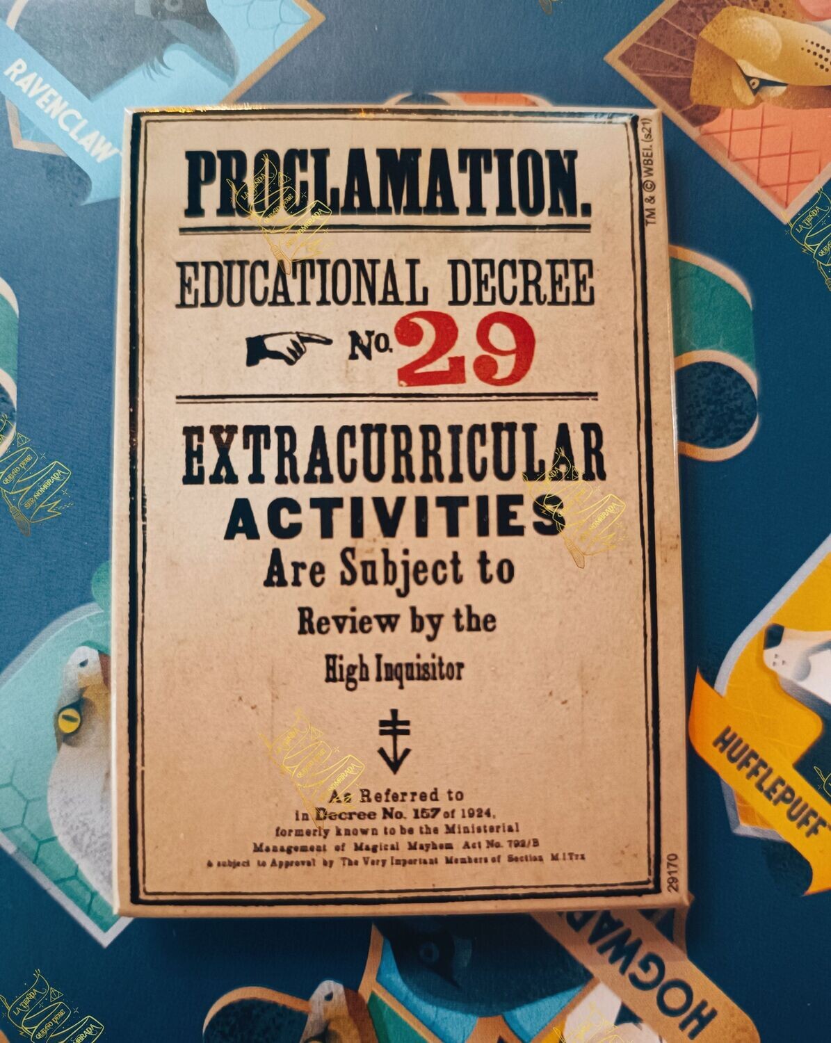 IMAN PROCLAMATION Nº29 HARRY POTTER