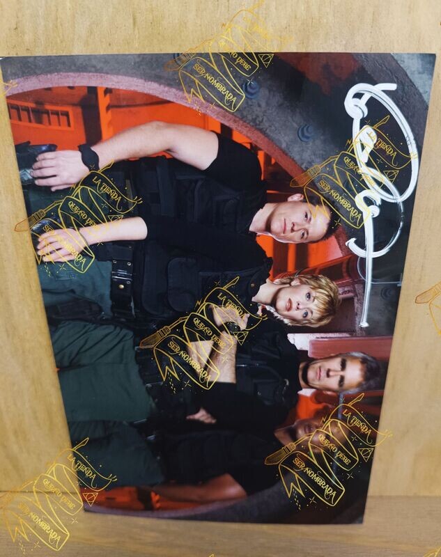 FOTOGRAFIA FIRMADA POR JONAS QUINN (CORIN NEMEC) EN STARGATE