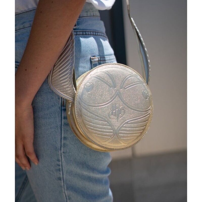 BOLSO SNITCH DORADA HARRY POTTER