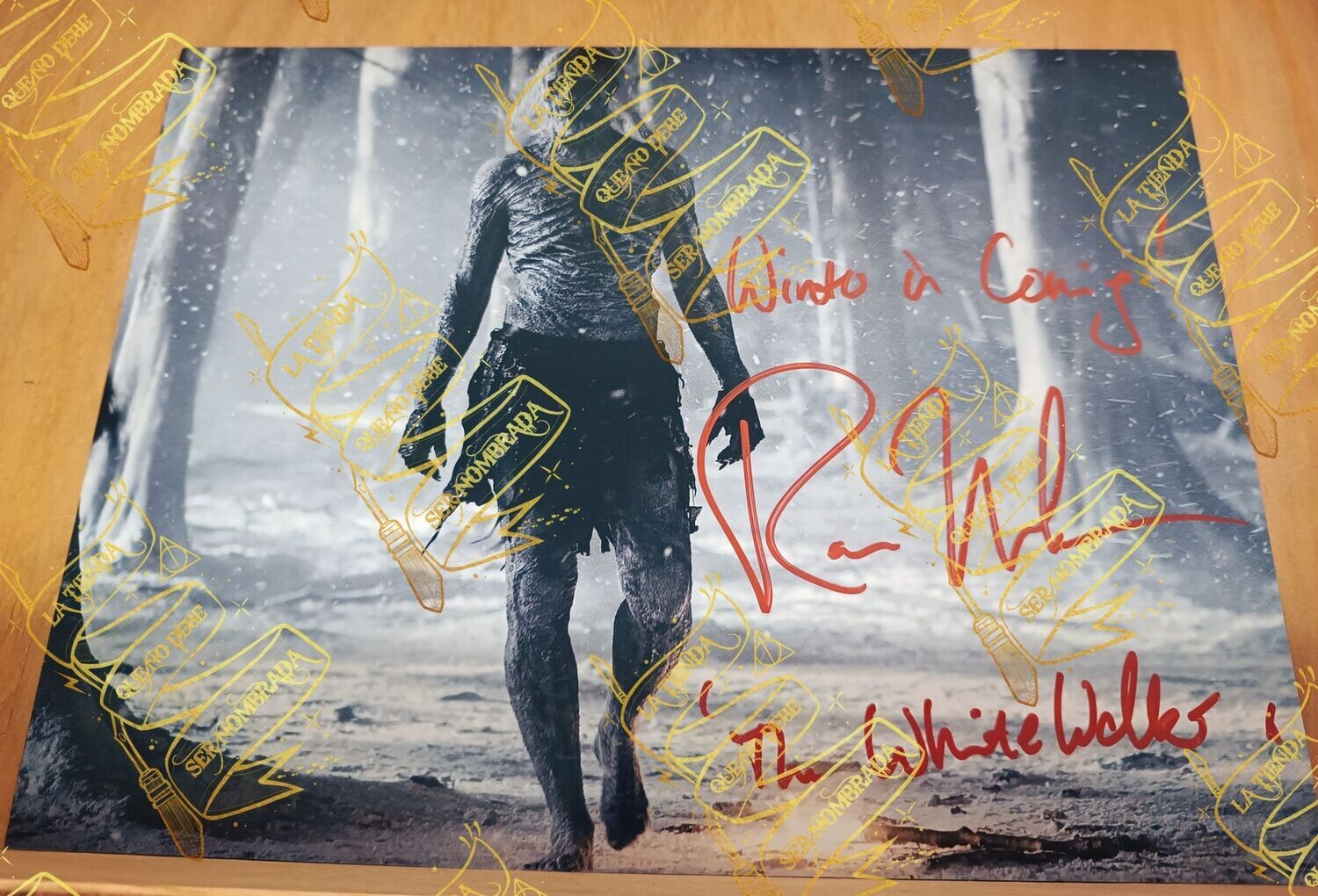 FOTOGRAFIA FIRMADA POR THE WHITE WALKERS (ROSS MULLAN) EN JUEGO DE TRONOS