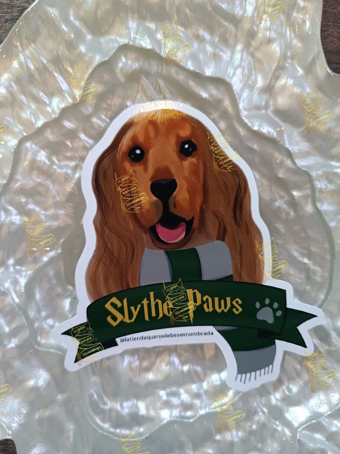 PEGATINA EXCLUSIVA PATRONUS SLYTHE PAWS HARRY POTTER