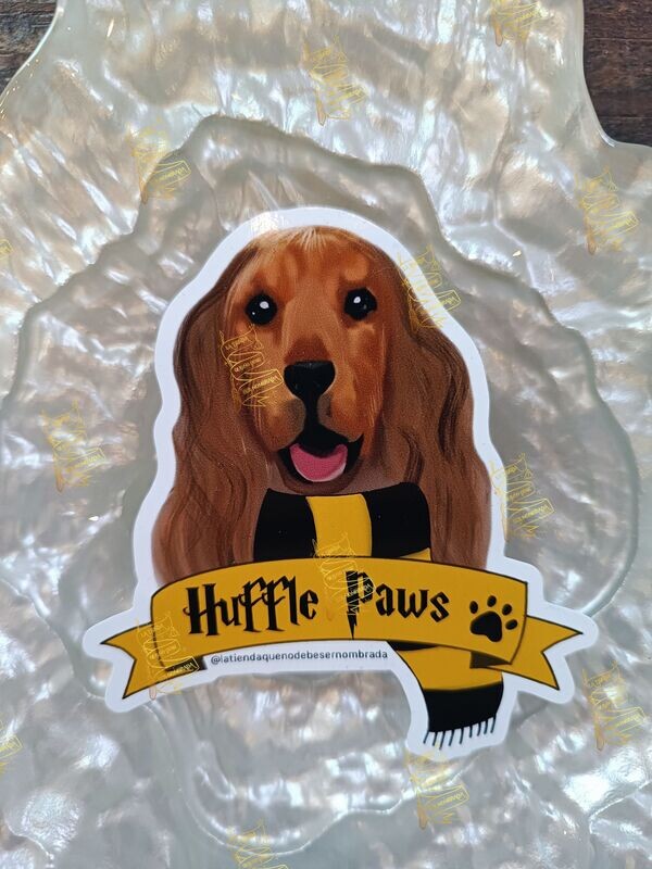 PEGATINA EXCLUSIVA PATRONUS HUFFLE PAWS HARRY POTTER