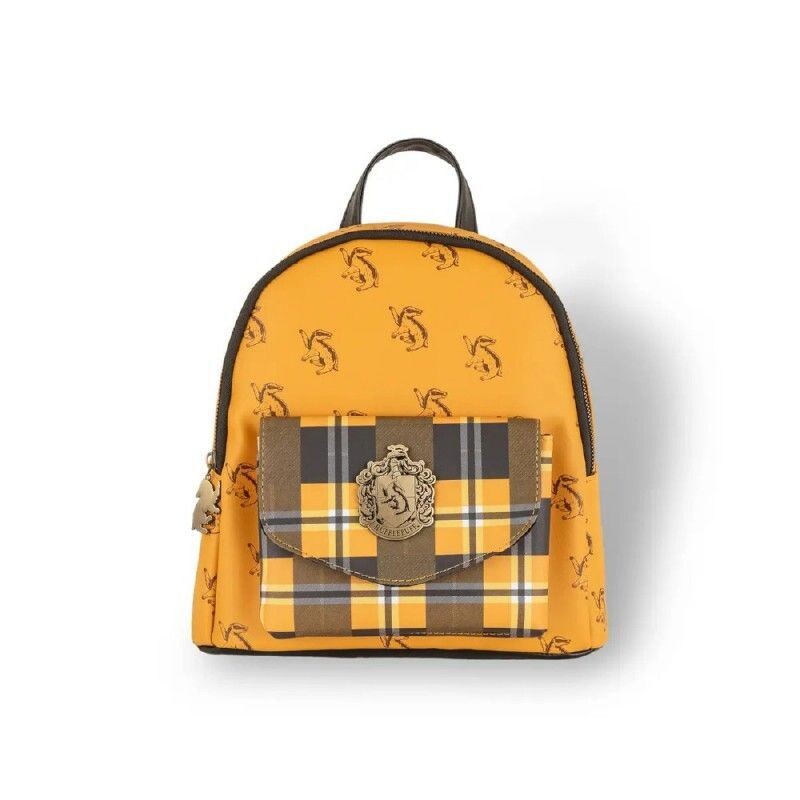 MOCHILA BOLSO ESCUDO HUFFLEPUFF HARRY POTTER