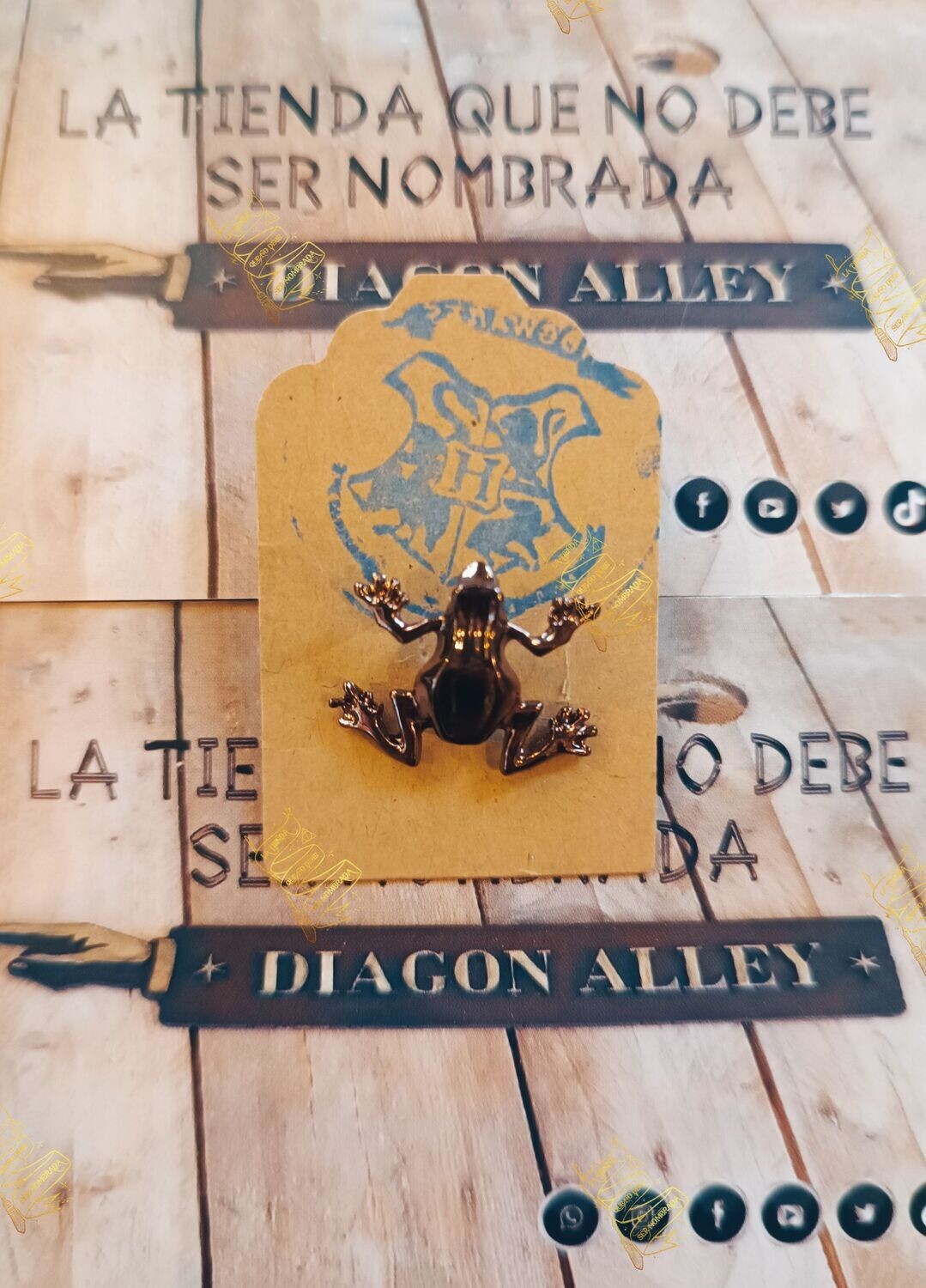 PIN RANA CHOCOLATE HARRY POTTER CARAT SHOP