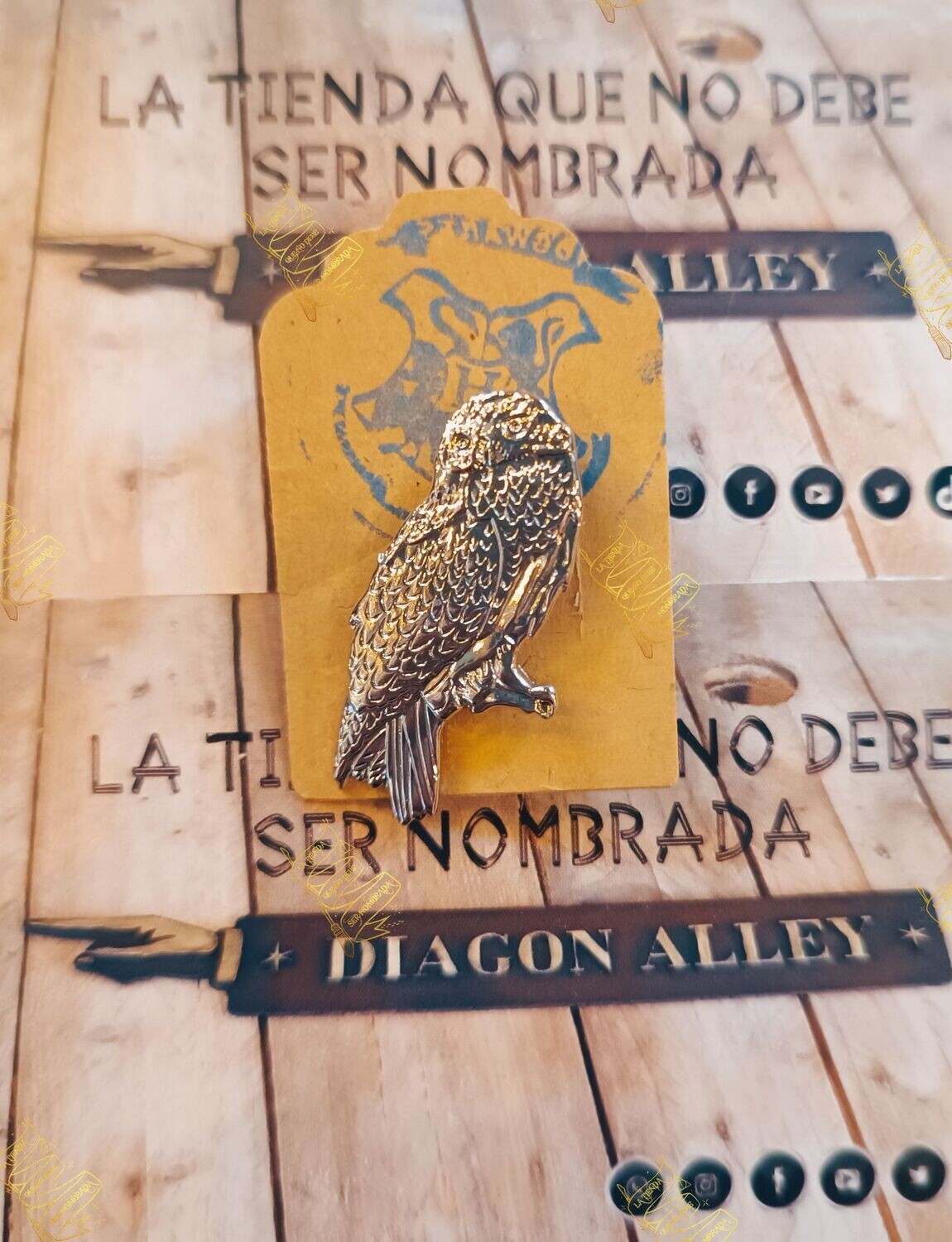 PIN HEDWIG HARRY POTTER CARAT SHOP