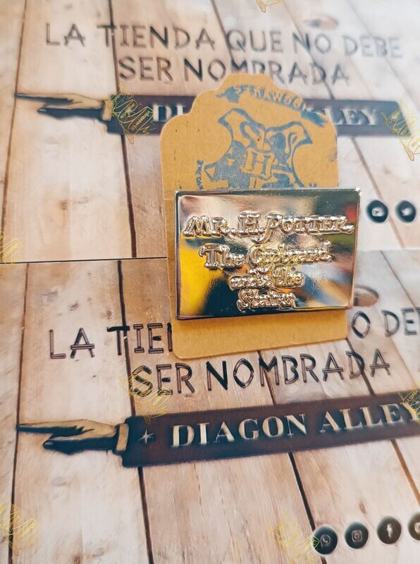 PIN CARTA ACEPTACION HARRY POTTER CARAT SHOP