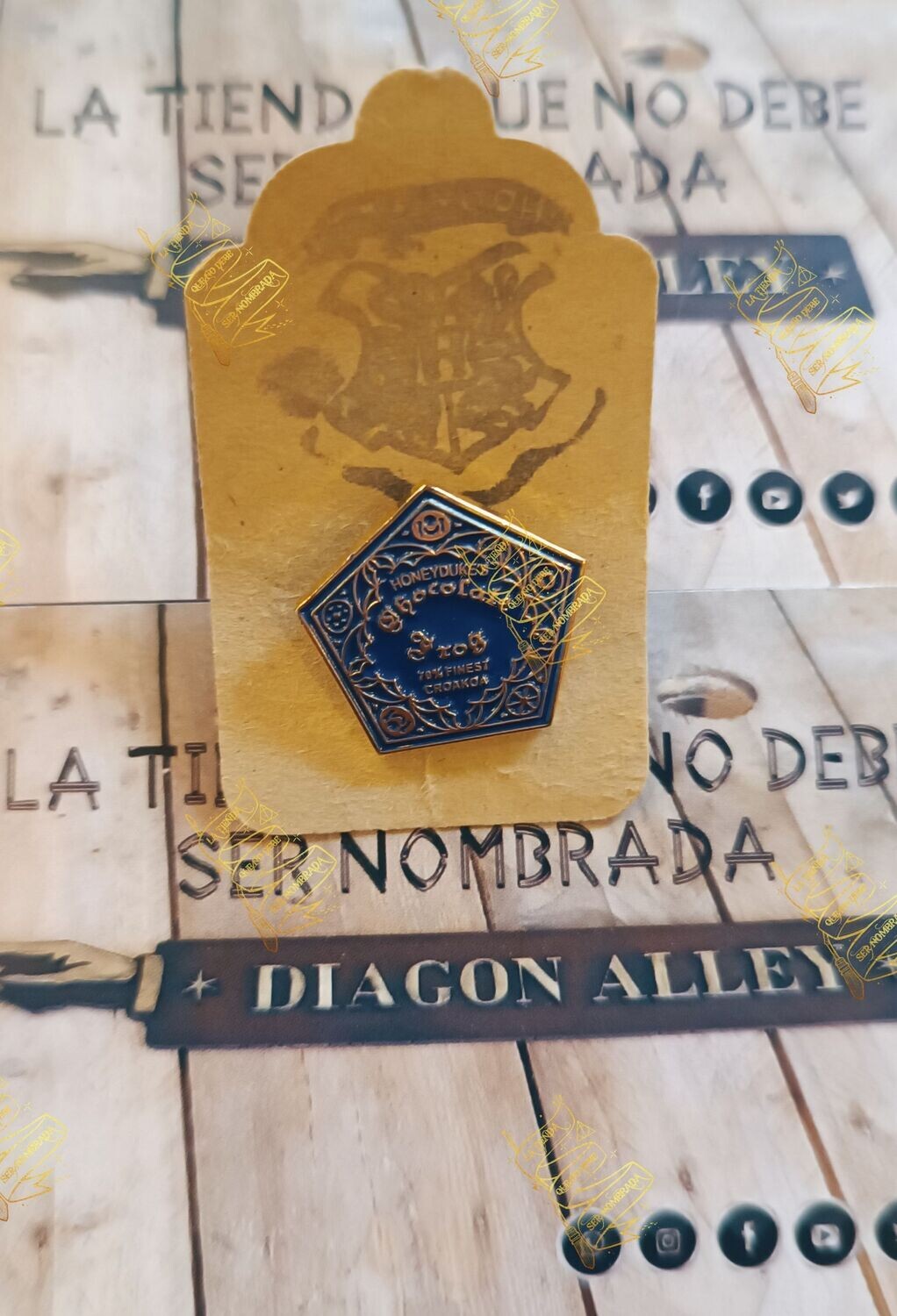 PIN RANA CHOCOLATE HARRY POTTER CARAT SHOP