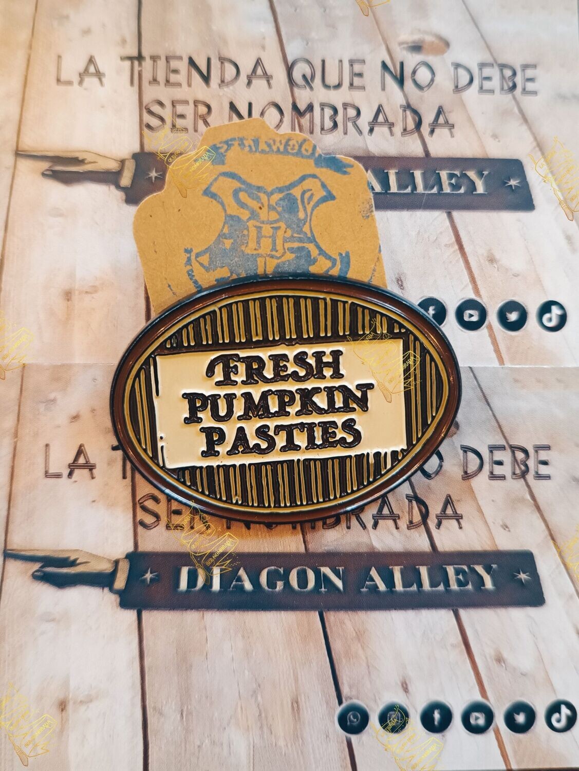 PIN PUMPKIN PASTIES HARRY POTTER