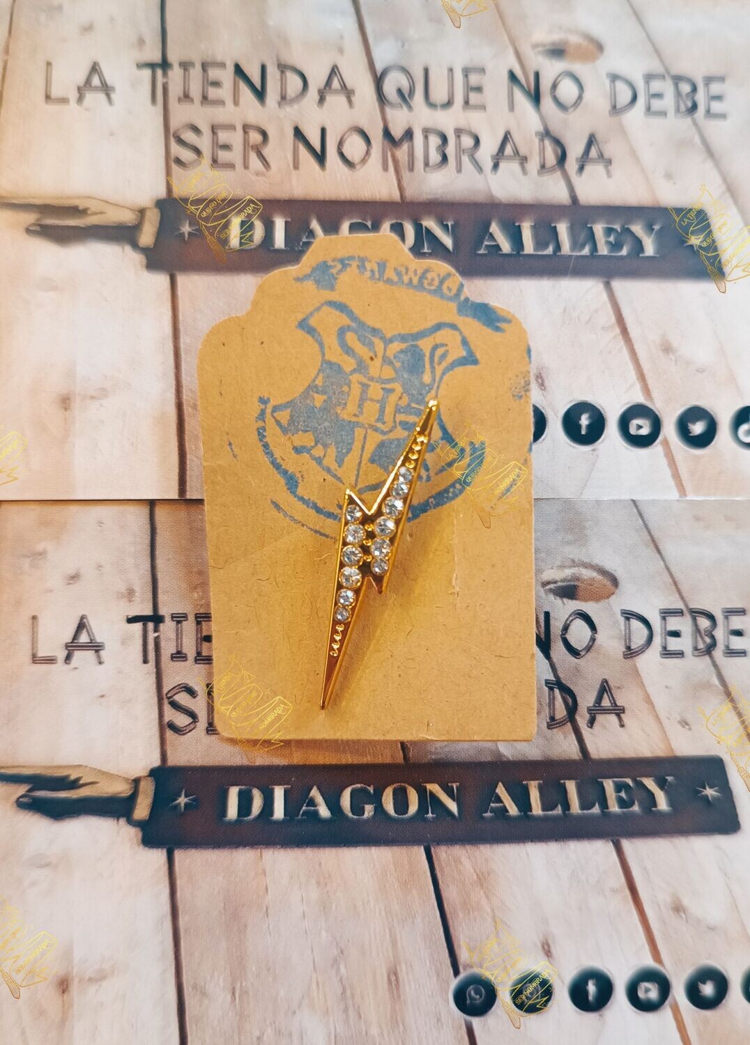 PIN RAYO HARRY POTTER