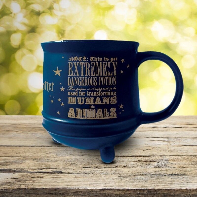 TAZA CALDERO EXTREMELY DANGEROUS HARRY POTTER