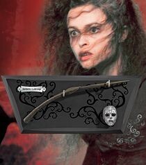 EXPOSITOR VARITA BELLATRIX LESTRANGE HARRY POTTER NOBLE COLLECTION