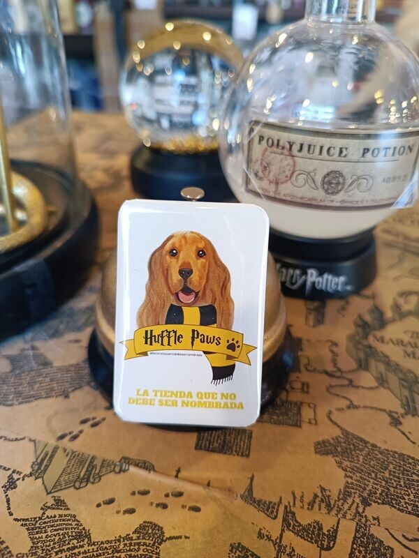 IMAN EXCLUSIVA PATRONUS HUFFLE PAWS HARRY POTTER