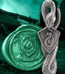 SELLO SLYTHERIN LACRE HARRY POTTER NOBLE COLLECTION