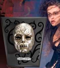 MASCARA BELLATRIX LESTRANGE HARRY POTTER NOBLE COLLECTION