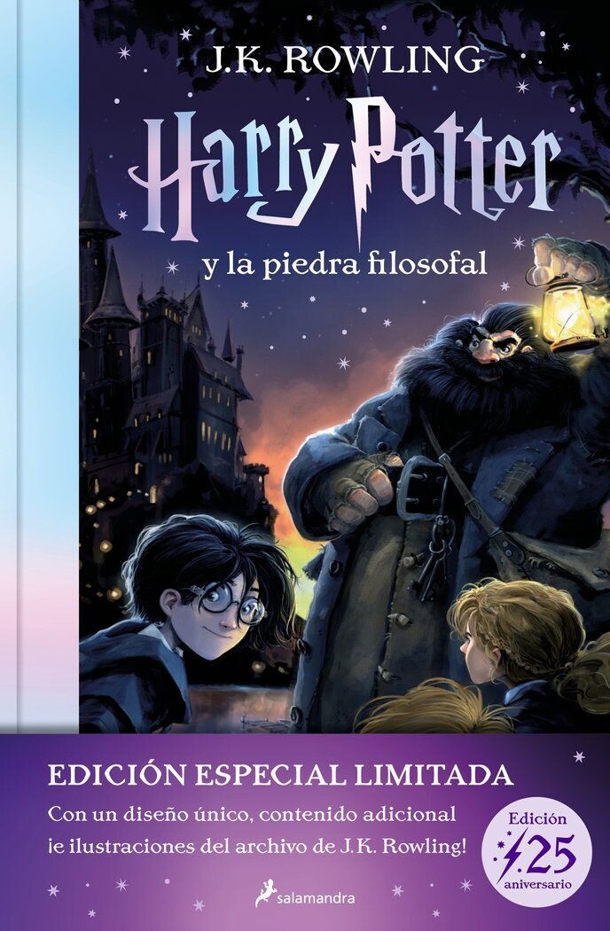 HARRY POTTER Y LA PIEDRA FILOSOFAL EDICION 25 ANIVERSARIO EDICION LIMITADA