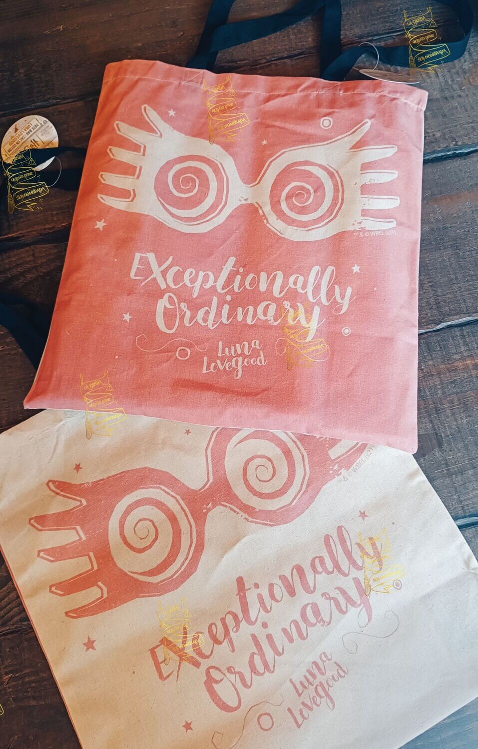BOLSA TELA LUNA LOVEGOOD HARRY POTTER CINE REPLICAS