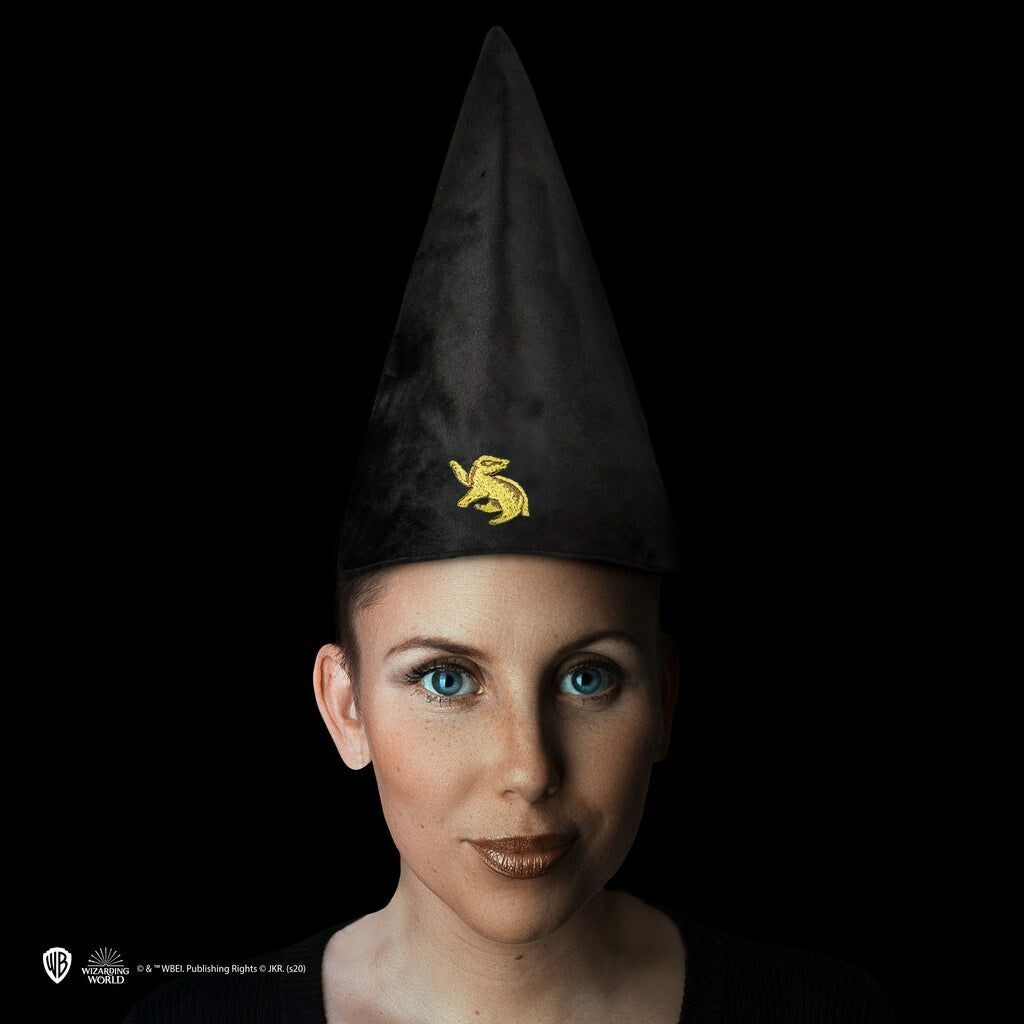 SOMBRERO ESTUDIANTE HUFFLEPUFF HARRY POTTER CINE REPLICAS