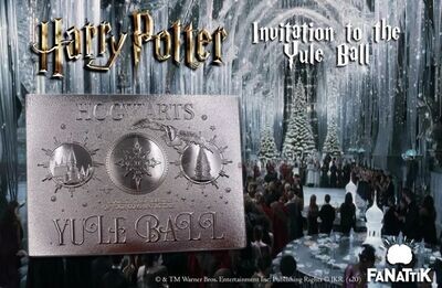 REPLICA BILLETE INVITACION YULE BALL EDICION LIMITADA