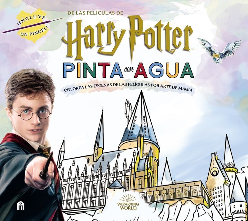 PINTA CON AGUA HARRY POTTER