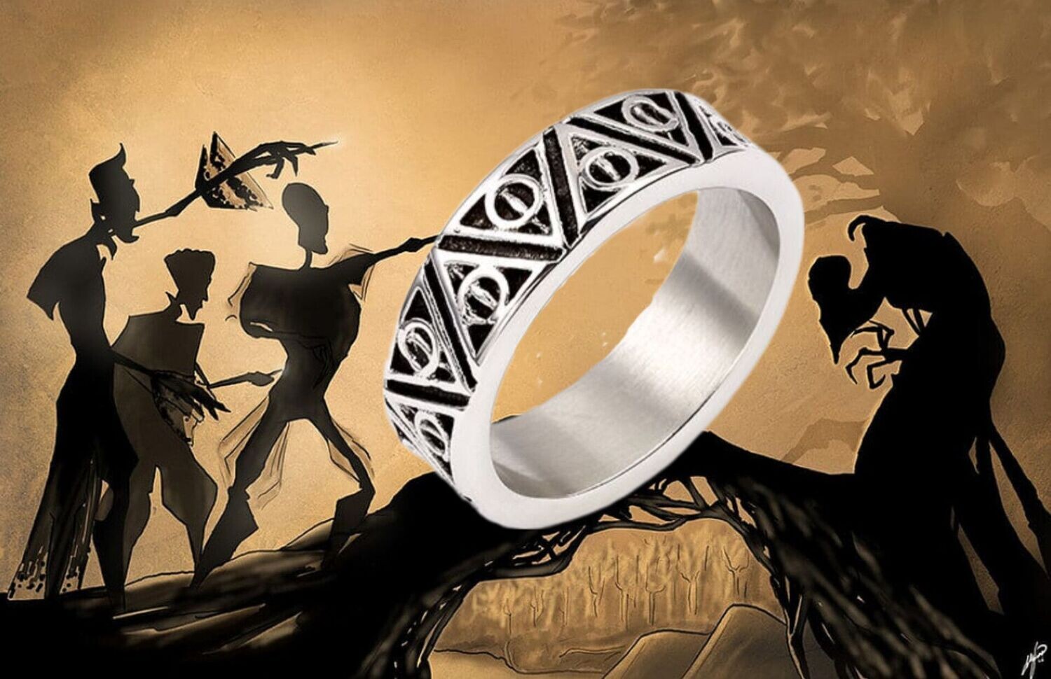 ANILLO RELIQUIAS DE LA MUERTE HARRY POTTER CARAT SHOP