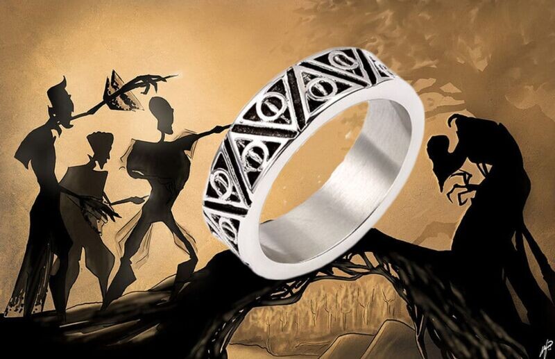 ANILLO RELIQUIAS DE LA MUERTE HARRY POTTER CARAT SHOP