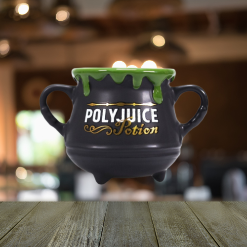 TAZA CALDERO POLYJUICE POTION HARRY POTTER